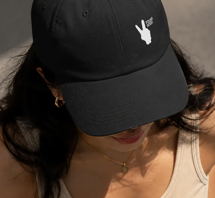 foundgood cap mockup